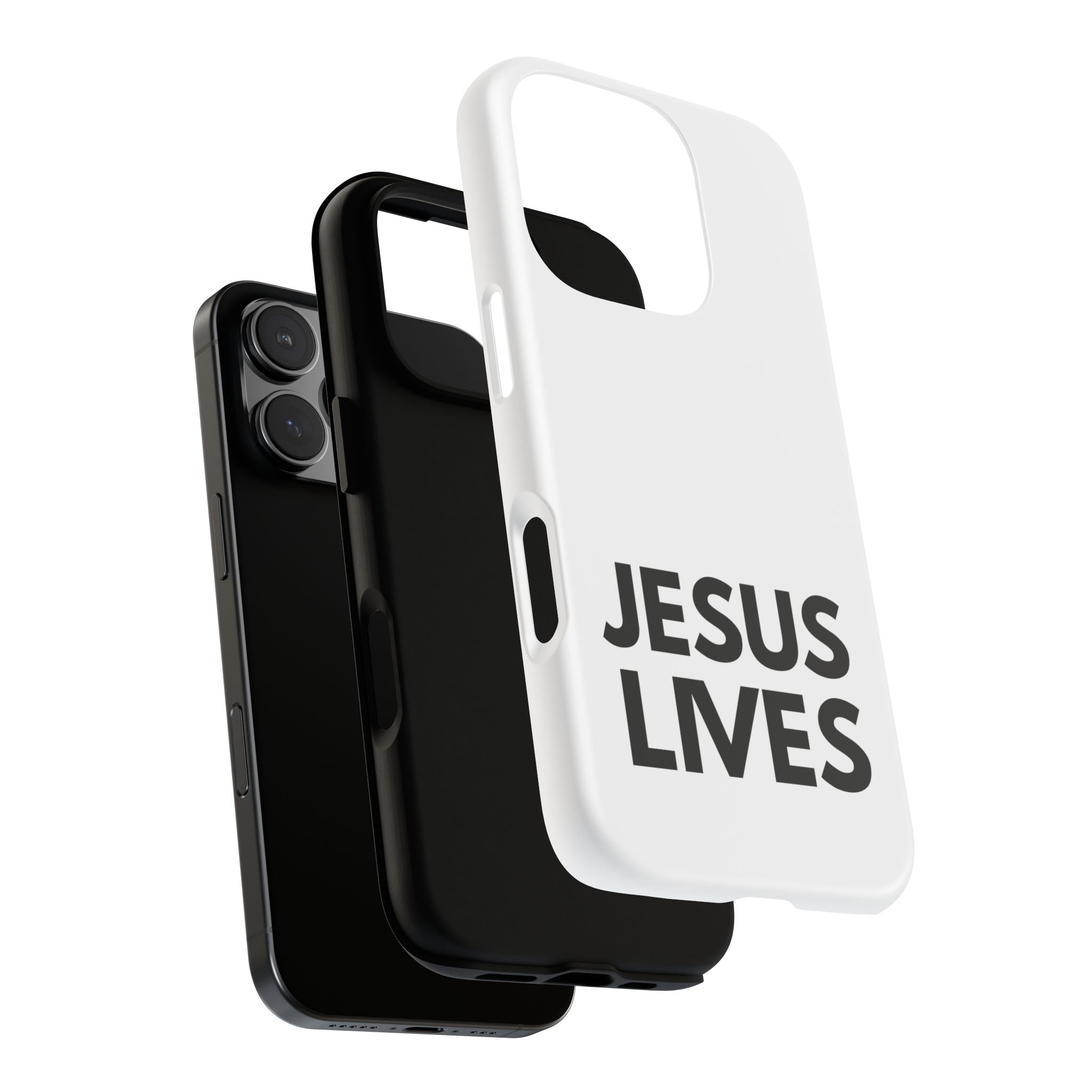 Jesus Lives Phone Case — Christian Faith Protective Phone Cover