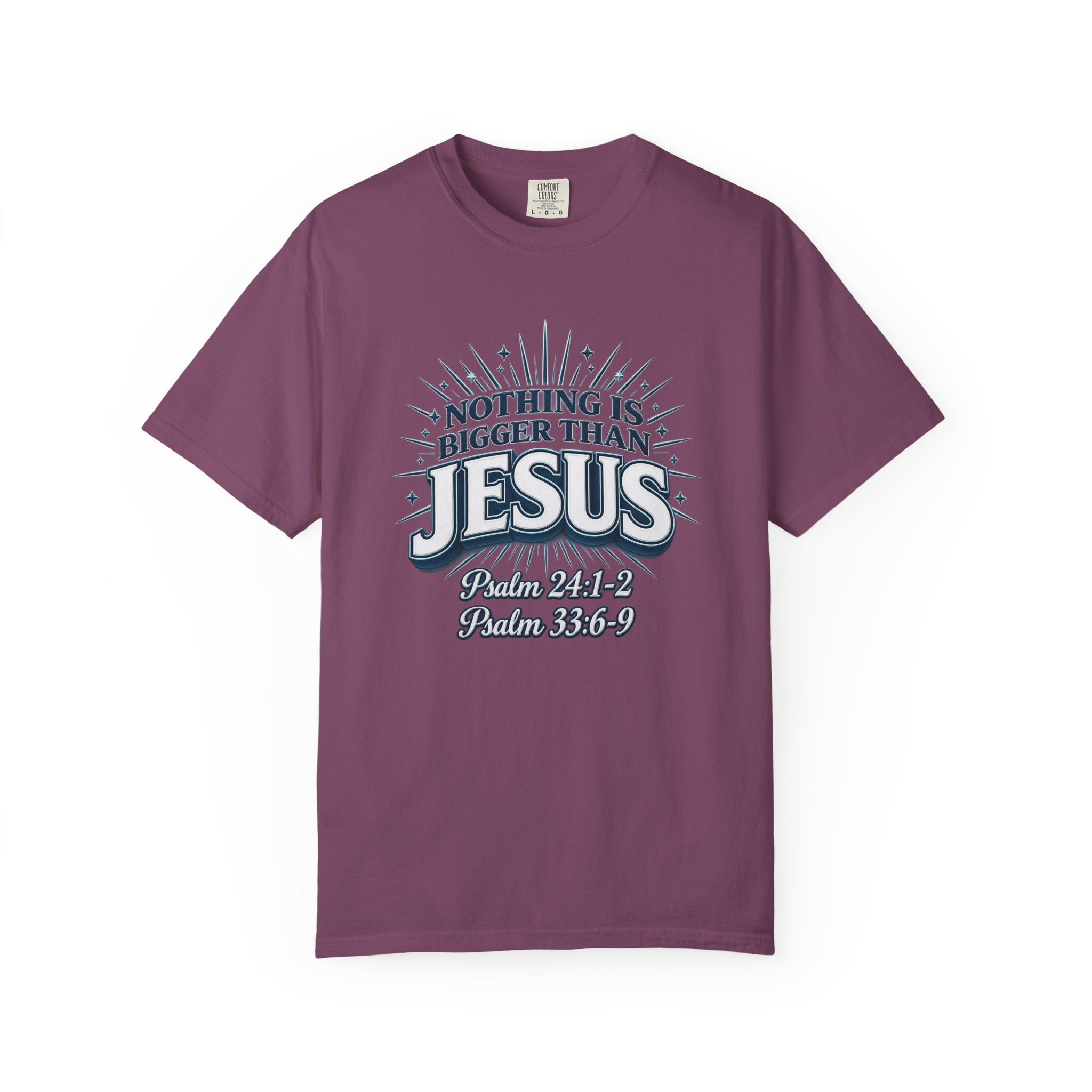 Nothing Is Bigger Than Jesus T-Shirt — "Full Armor of God" Christian Faith Tee