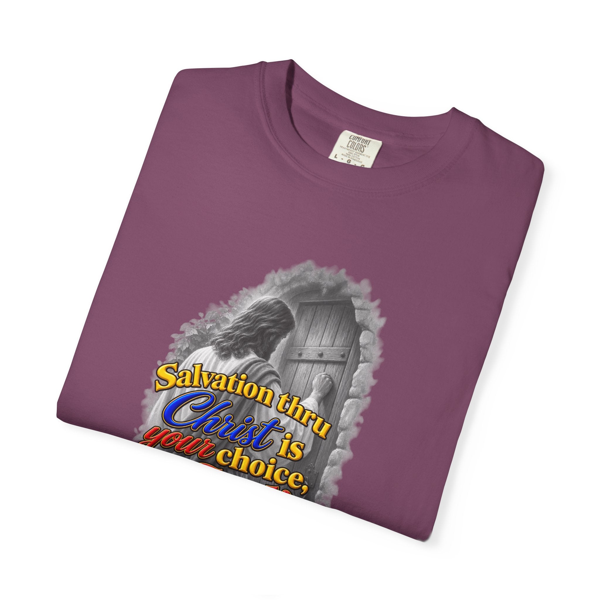 Christian And Faith T-Shirt "Salvation Thru Christ'