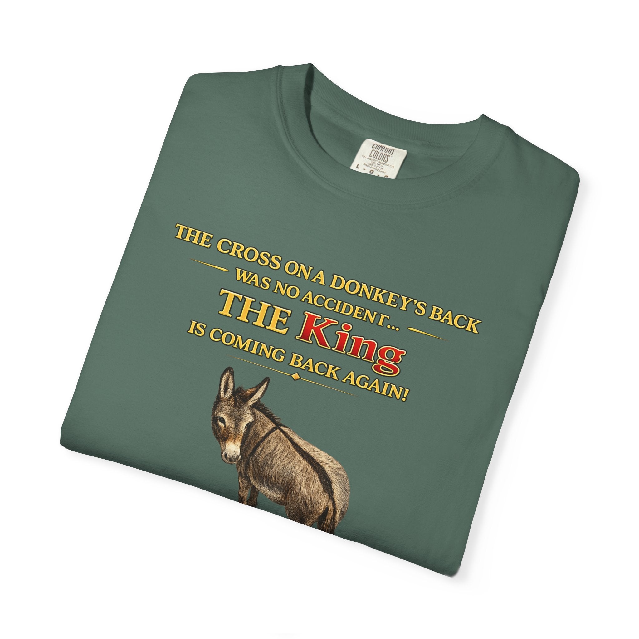 Donkey King T-Shirt — "The King" Vintage Donkey Graphic Tee