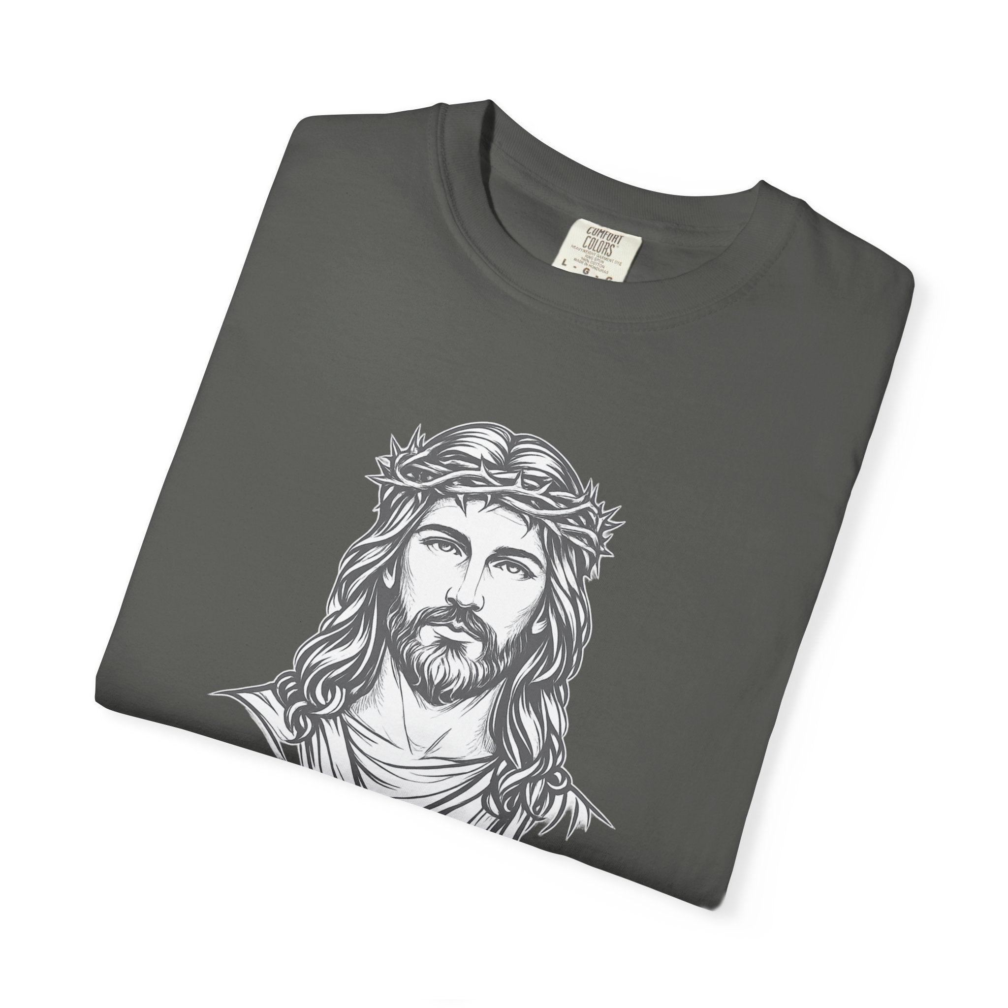 Jesus Portrait T-Shirt — John 14:6 Faith Tee