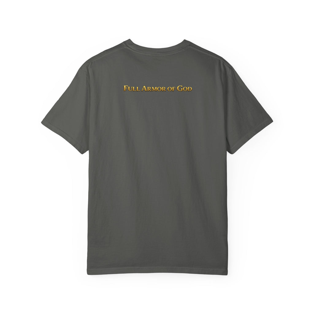 T-shirt — "In the Beginning Was the Word" John 1:1 Scroll Christian Tee