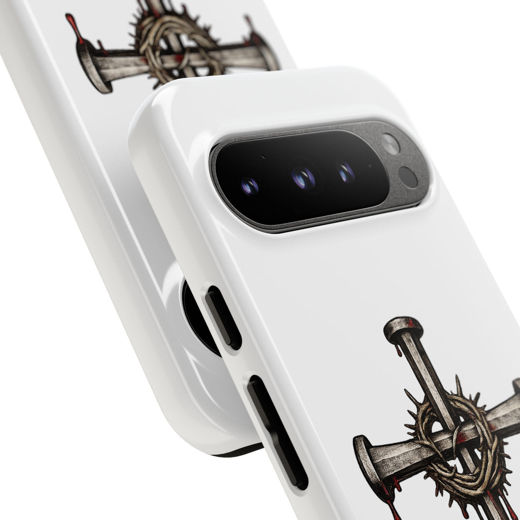 Isaiah 53 Cross Phone Case – Christian Faith Tough Phone Cover