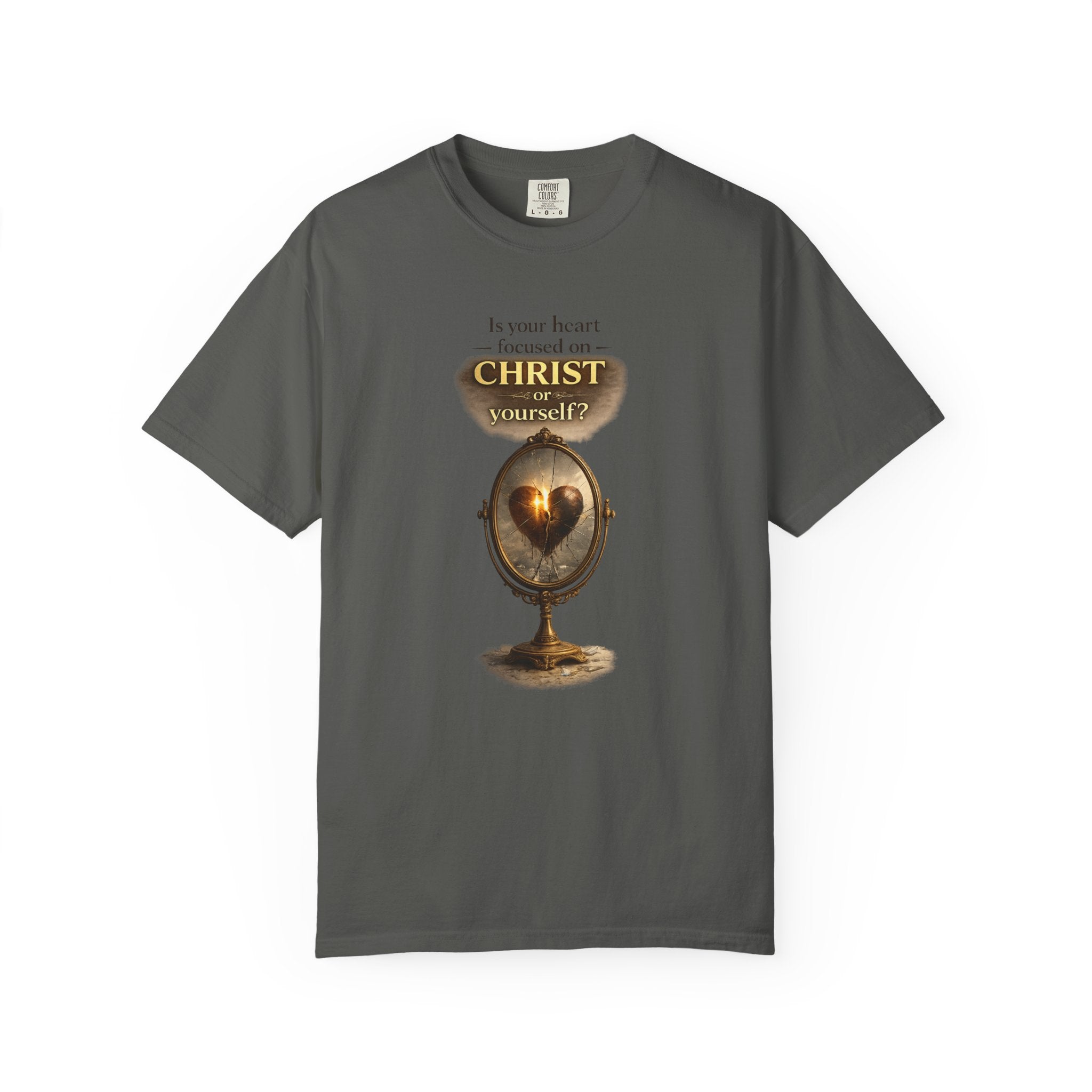 Christian Mirror T-Shirt — "Be Christ Yourself" Inspirational Faith Tee