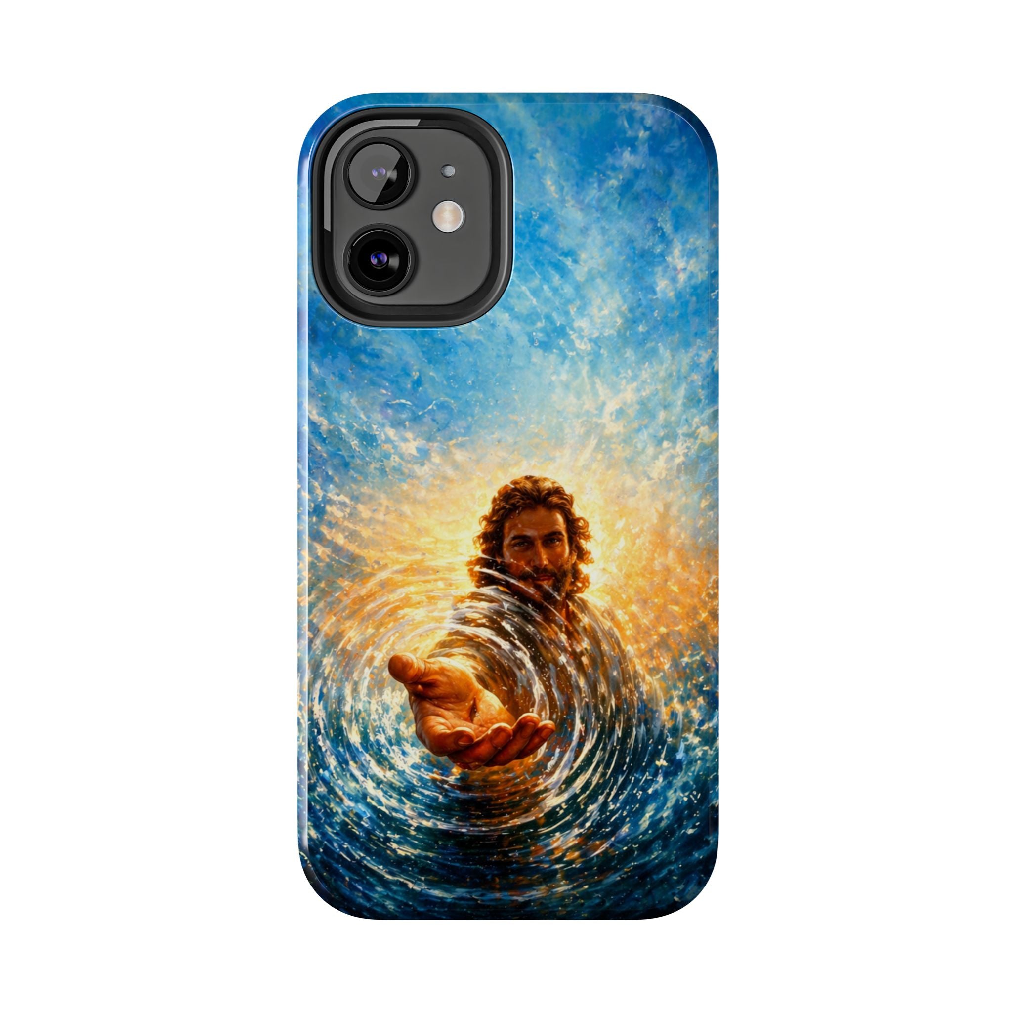 Phone Case — Inspirational Jesus Reach Design, Protective Tough Christian iPhone Cover
