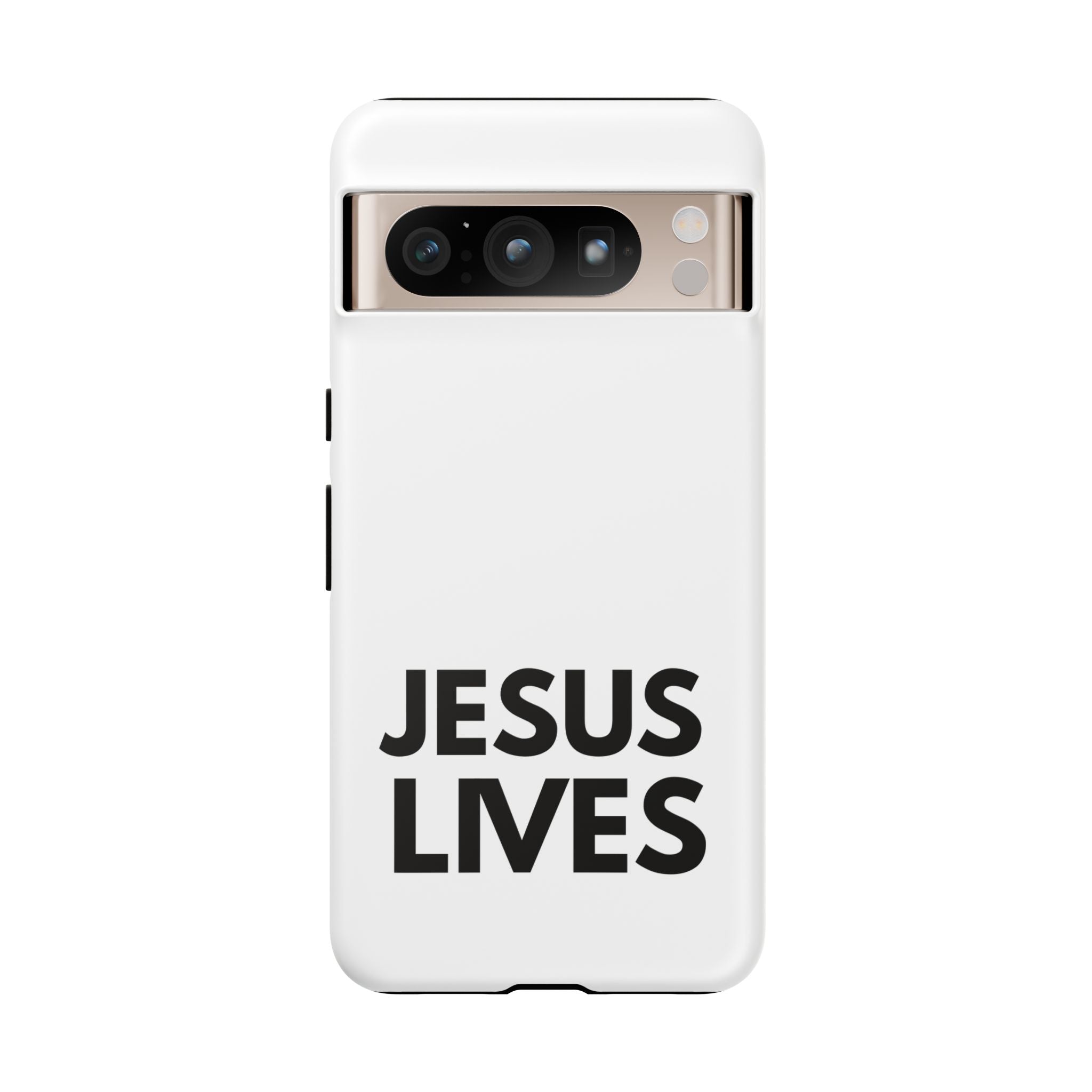 Jesus Lives Phone Case — Christian Faith Protective Phone Cover