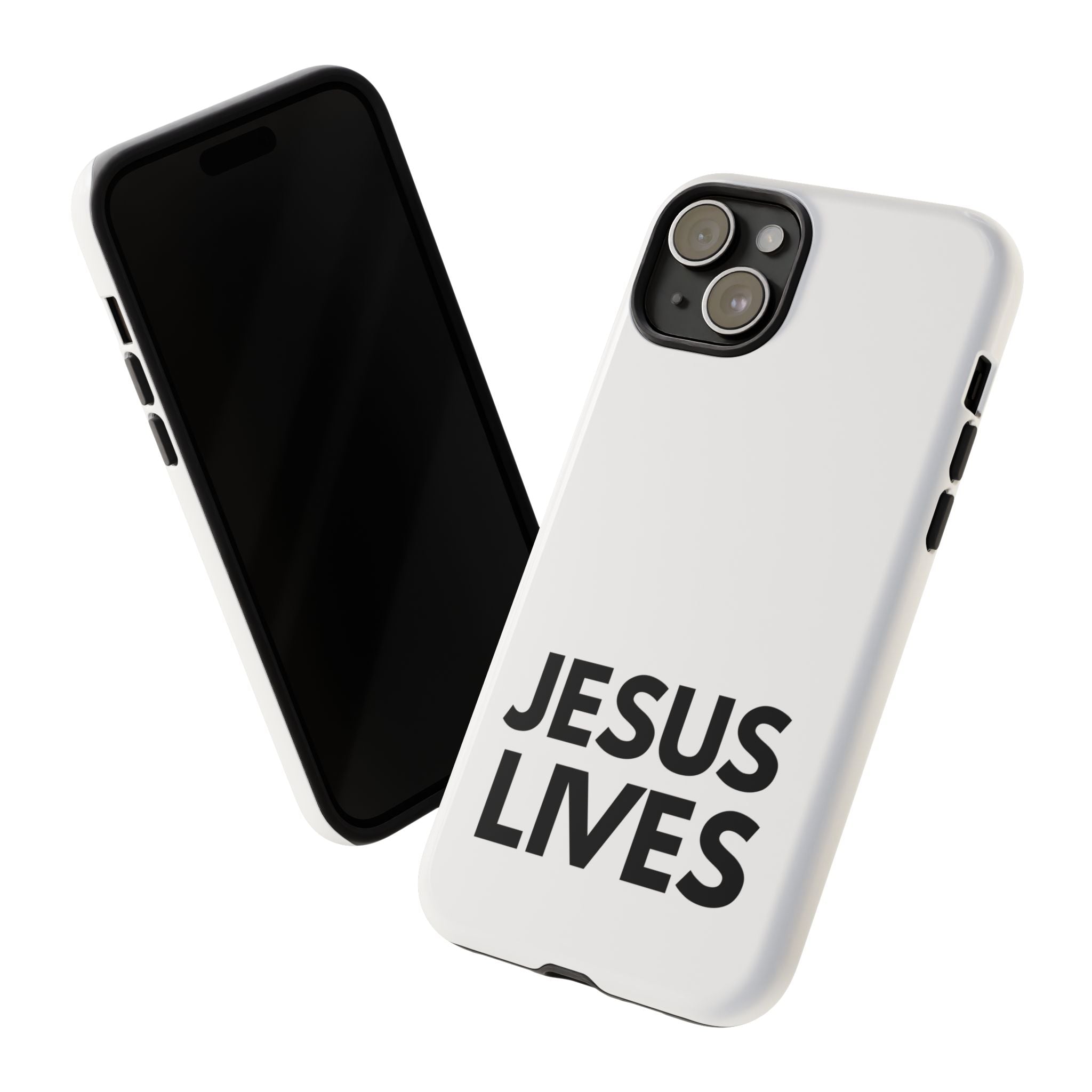 Jesus Lives Phone Case — Christian Faith Protective Phone Cover