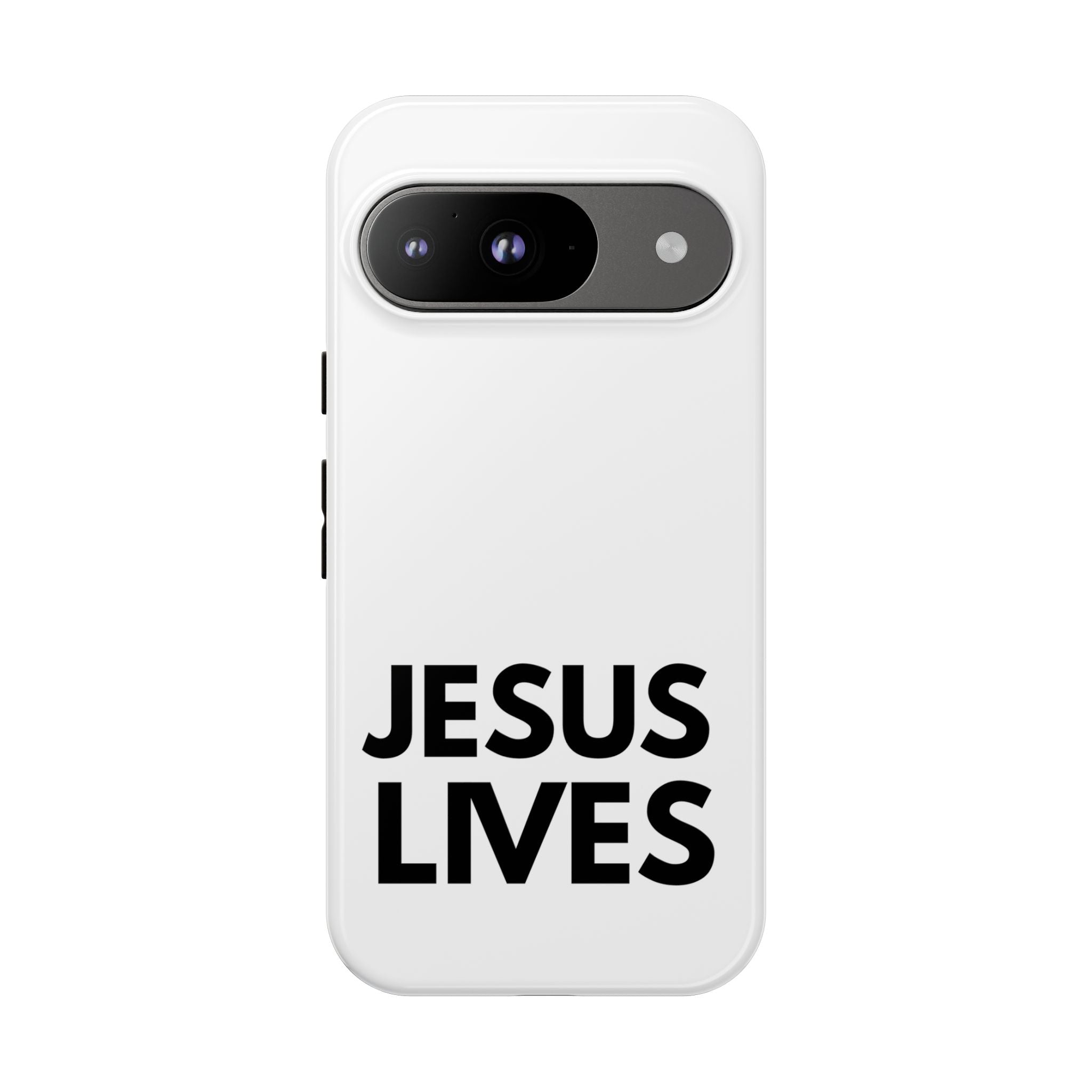 Jesus Lives Phone Case — Christian Faith Protective Phone Cover