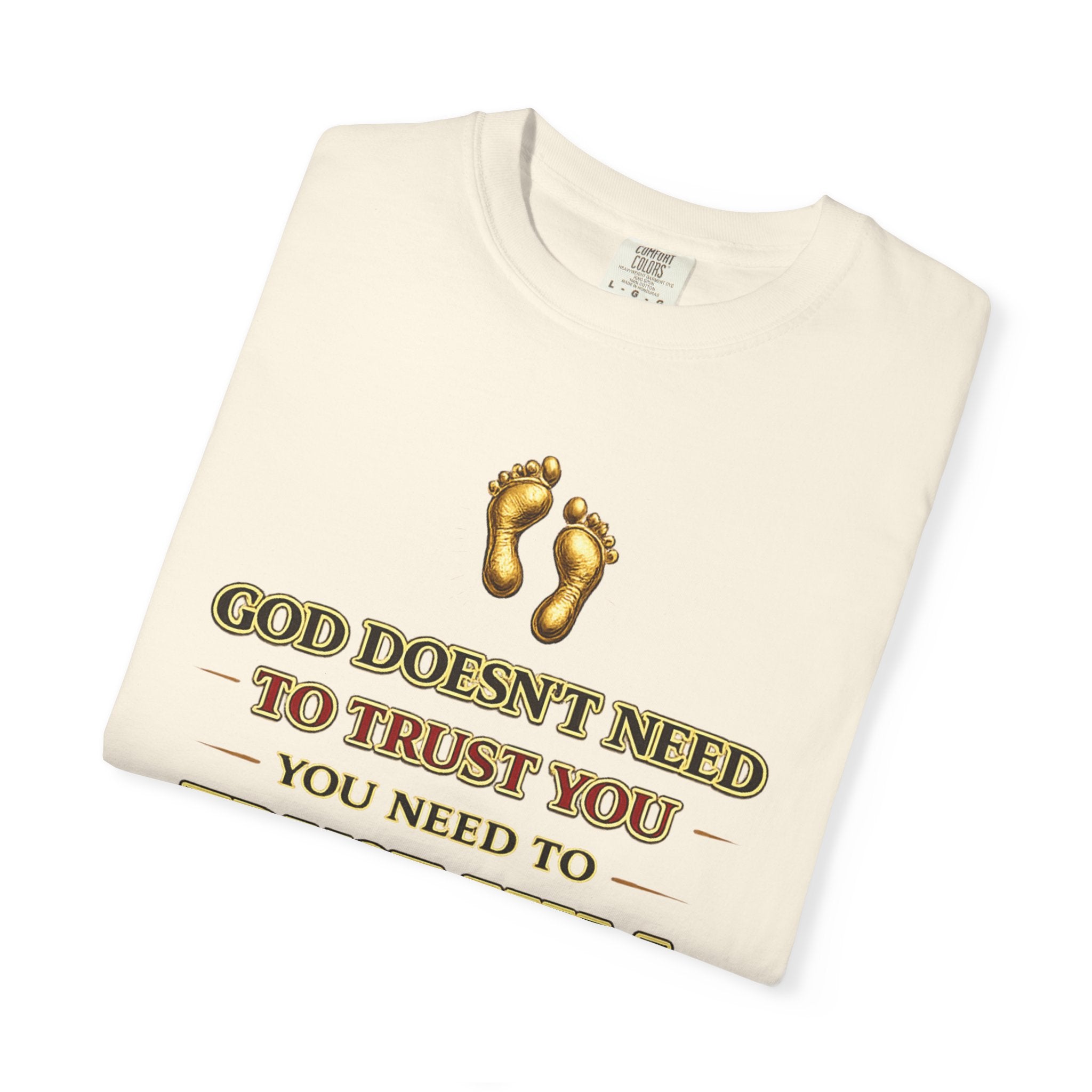 Faith T-Shirt — "Trust Him" Proverbs 3:5 Christian Graphic Tee