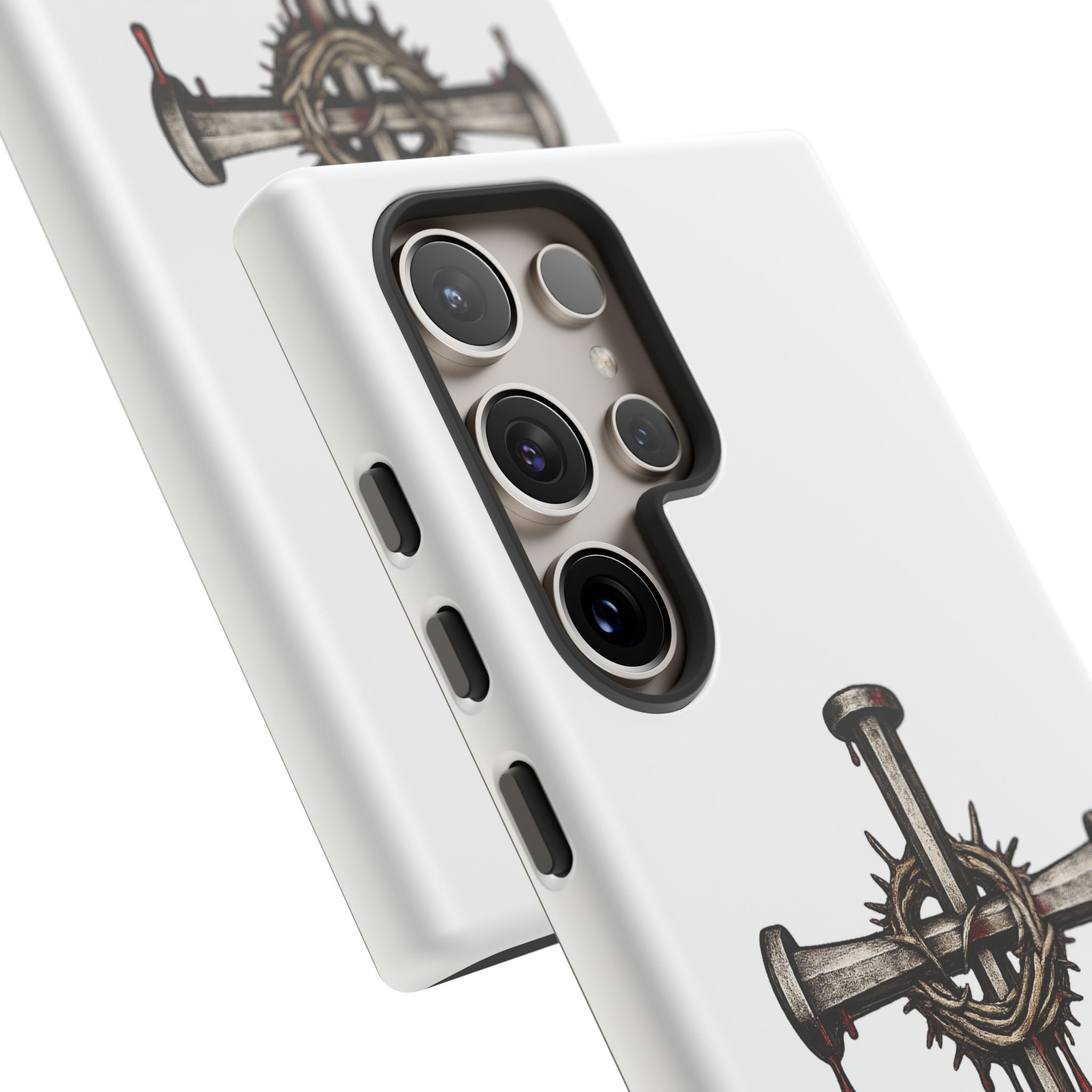 Isaiah 53 Cross Phone Case – Christian Faith Tough Phone Cover