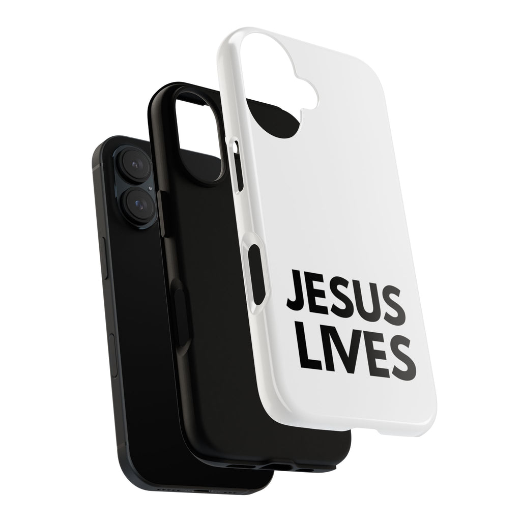 Jesus Lives Phone Case — Christian Faith Protective Phone Cover