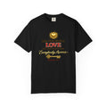 T-Shirt — "You Owe People Love" Inspirational Scripture Tee (Romans 13:8)