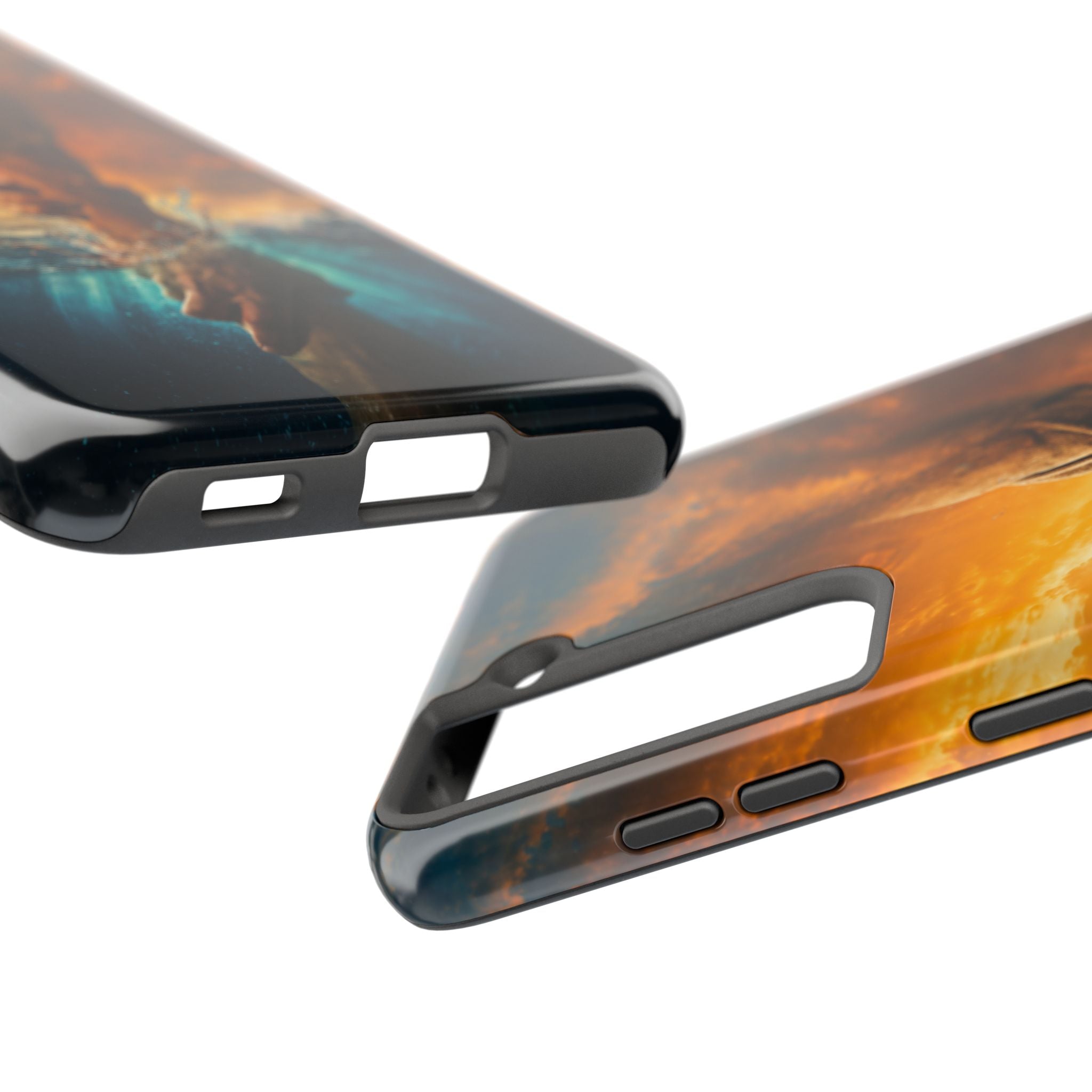 Phone Case — 'He Will Lift You' Inspirational Rescue Design