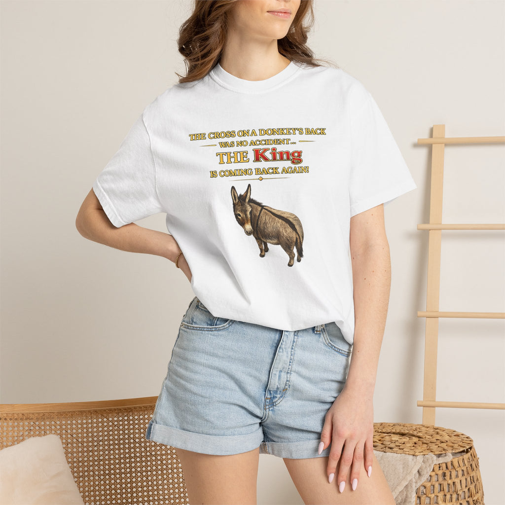Donkey King T-Shirt — "The King" Vintage Donkey Graphic Tee