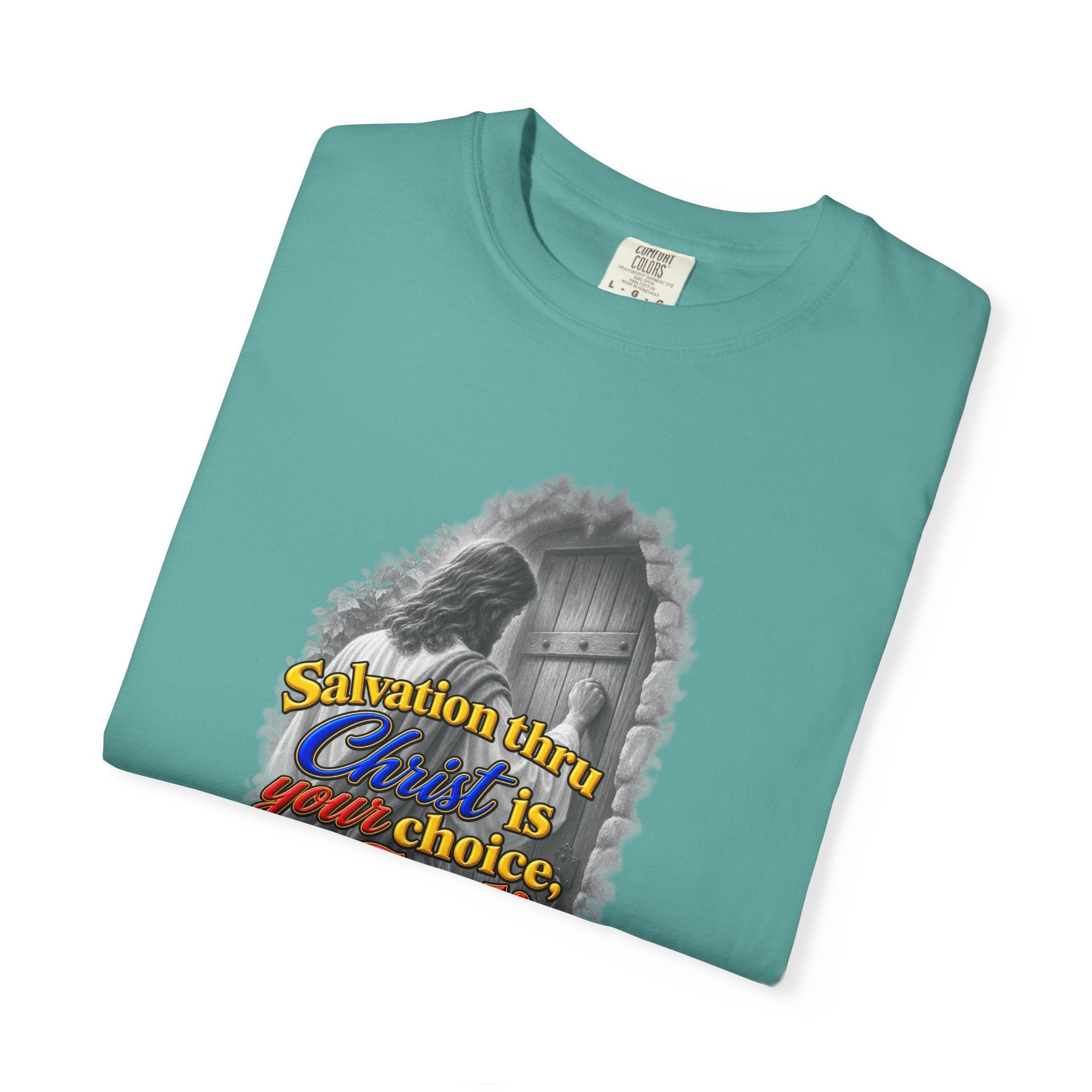 Christian And Faith T-Shirt "Salvation Thru Christ'