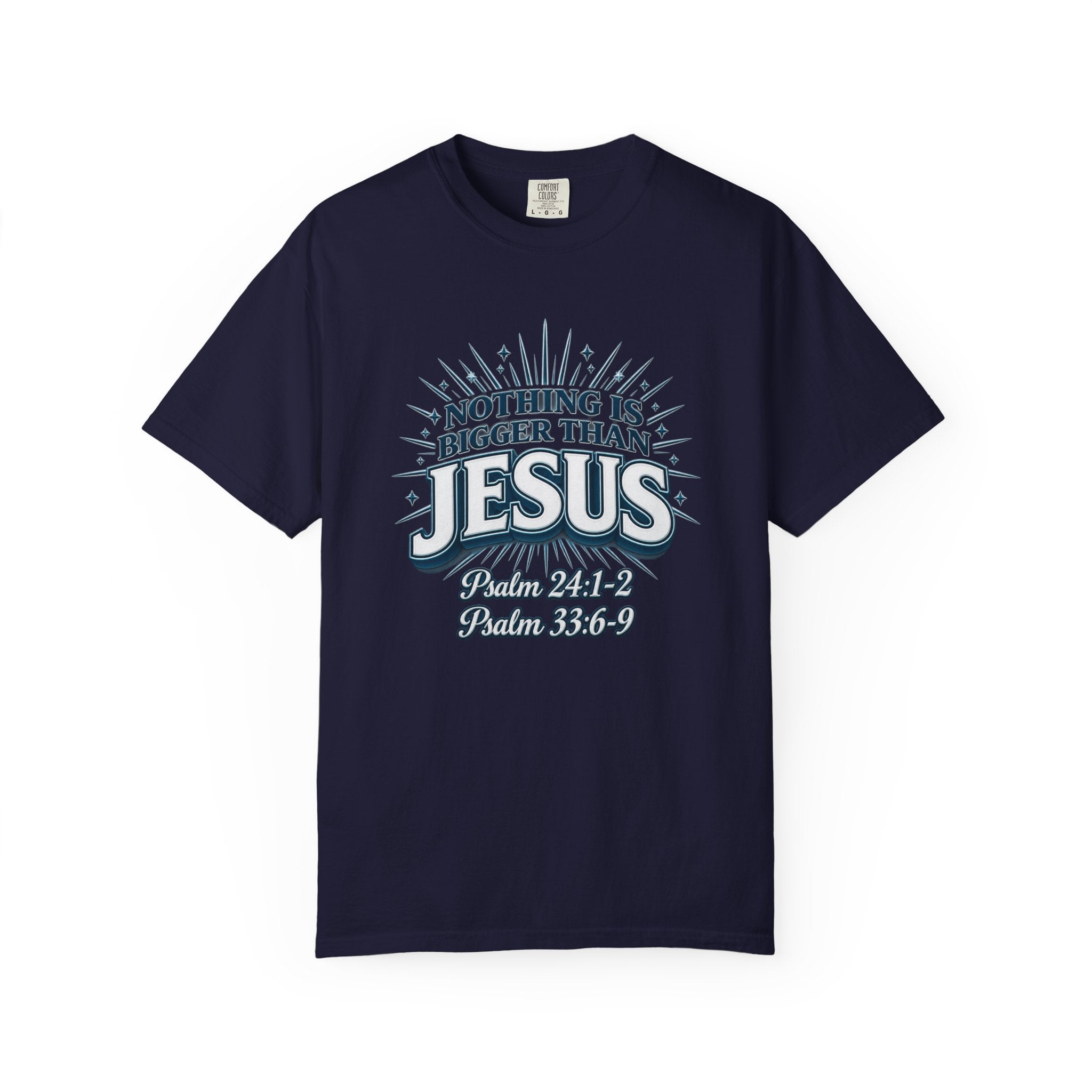 Nothing Is Bigger Than Jesus T-Shirt — "Full Armor of God" Christian Faith Tee