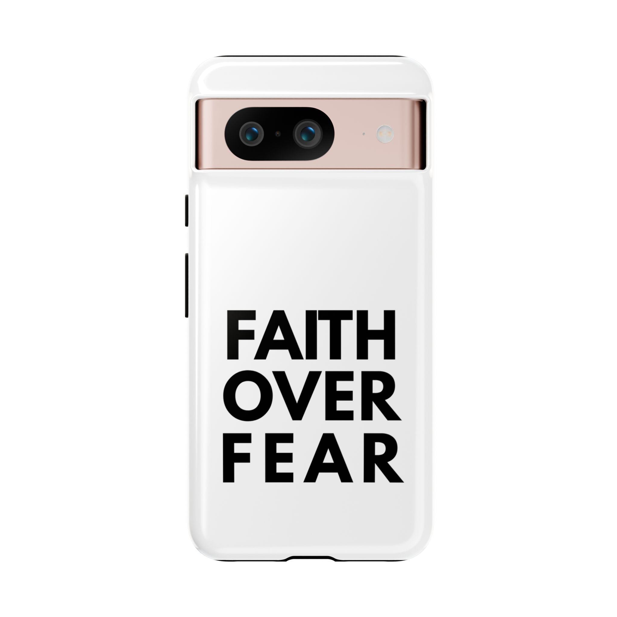 Faith Over Fear Phone Case — Inspirational Christian Protective Cover
