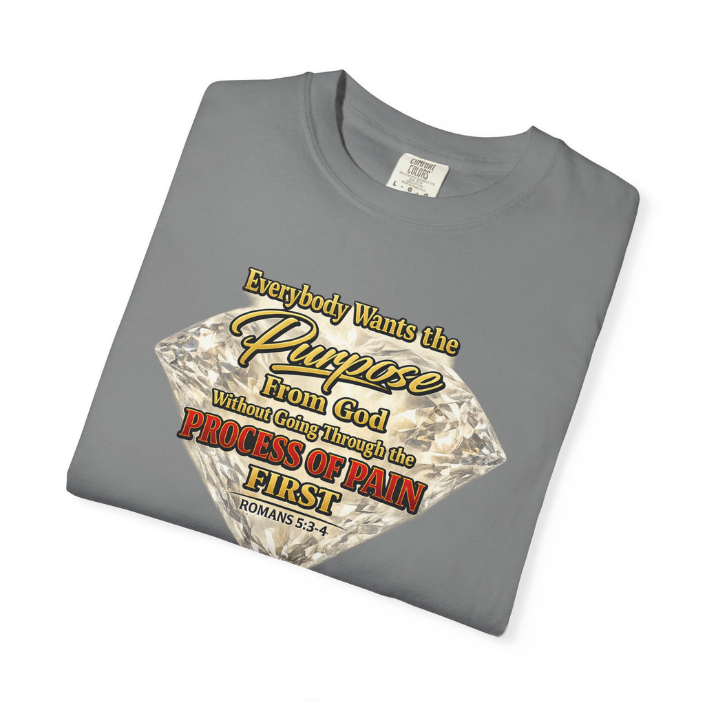 Faith Diamond T-Shirt — "Purpose From God" Inspirational Christian Tee