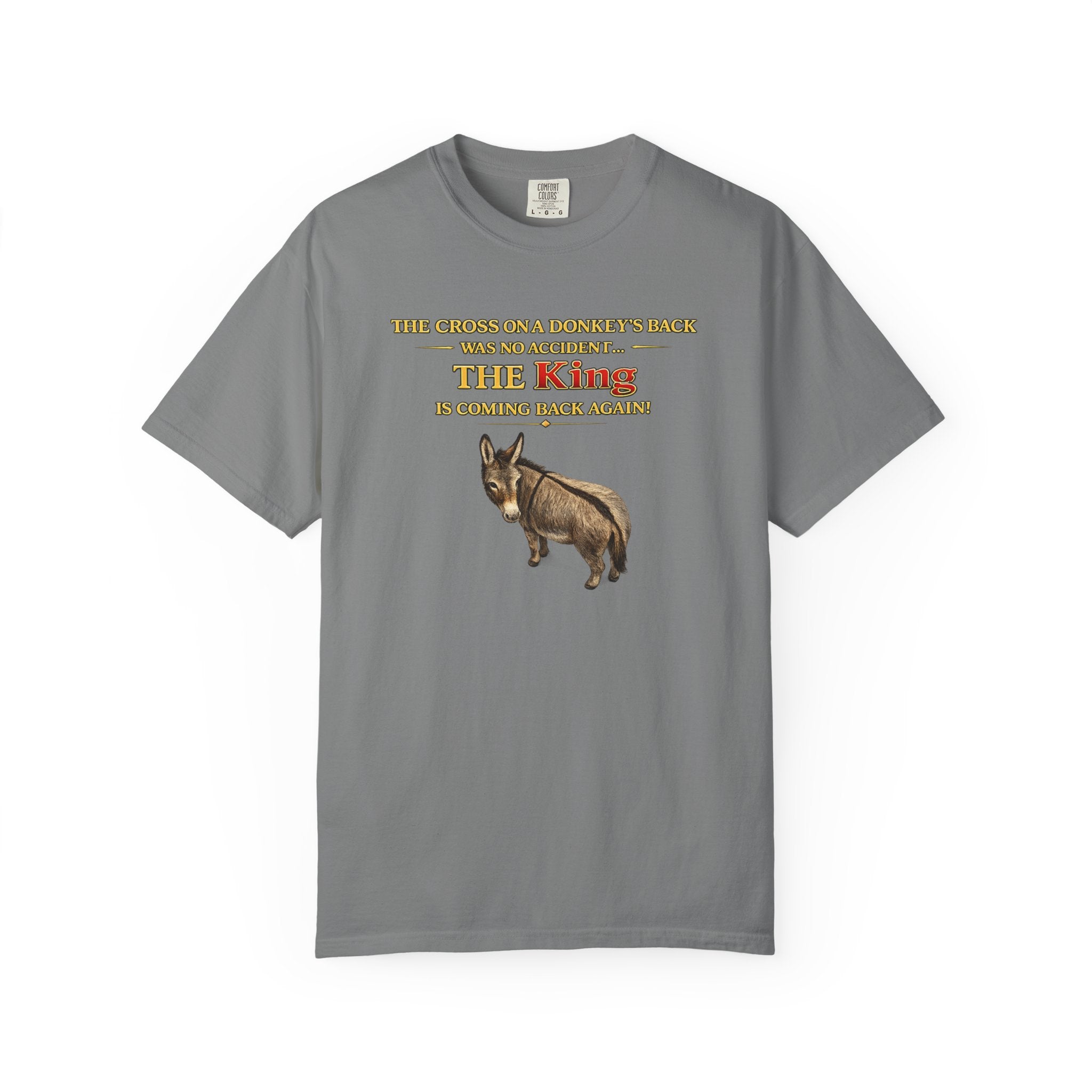 Donkey King T-Shirt — "The King" Vintage Donkey Graphic Tee