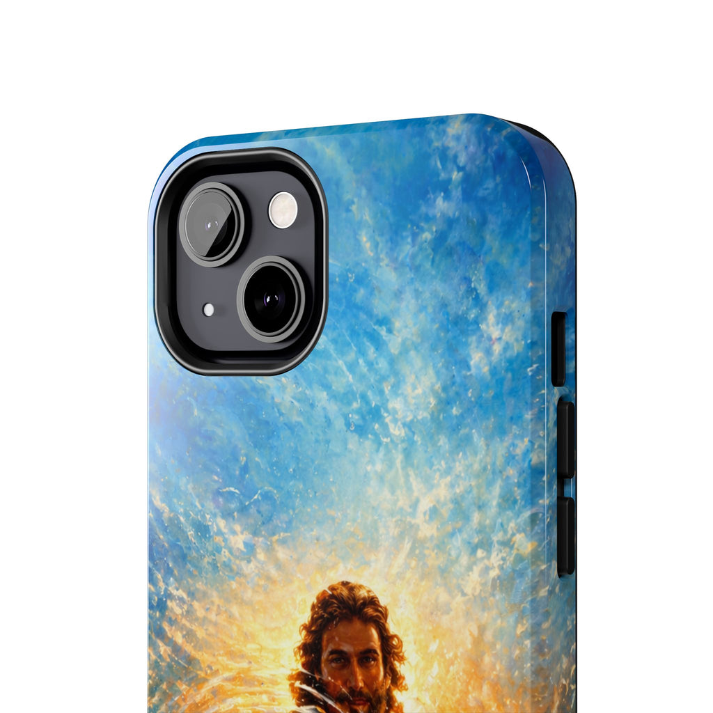 Phone Case — Inspirational Jesus Reach Design, Protective Tough Christian iPhone Cover