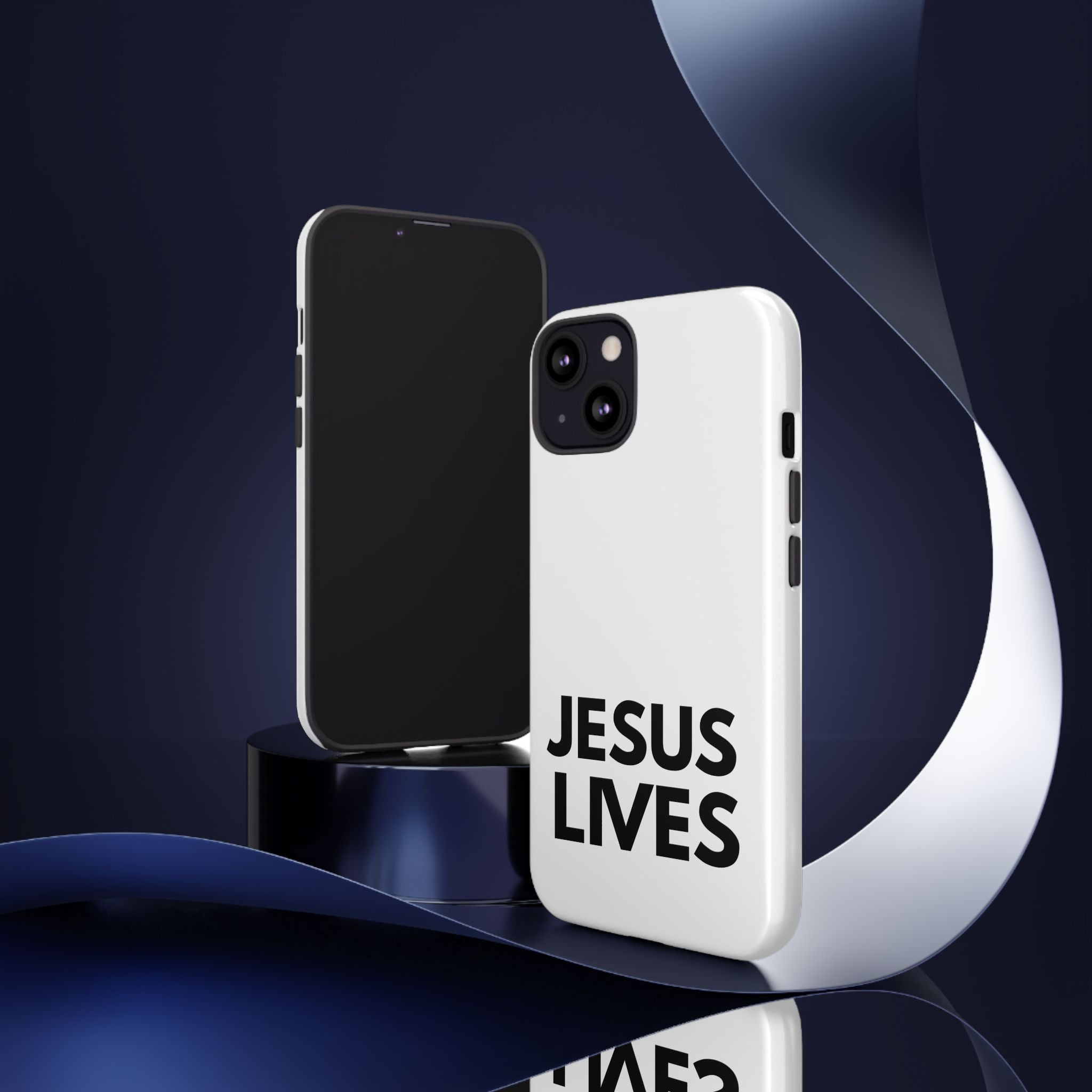Jesus Lives Phone Case — Christian Faith Protective Phone Cover