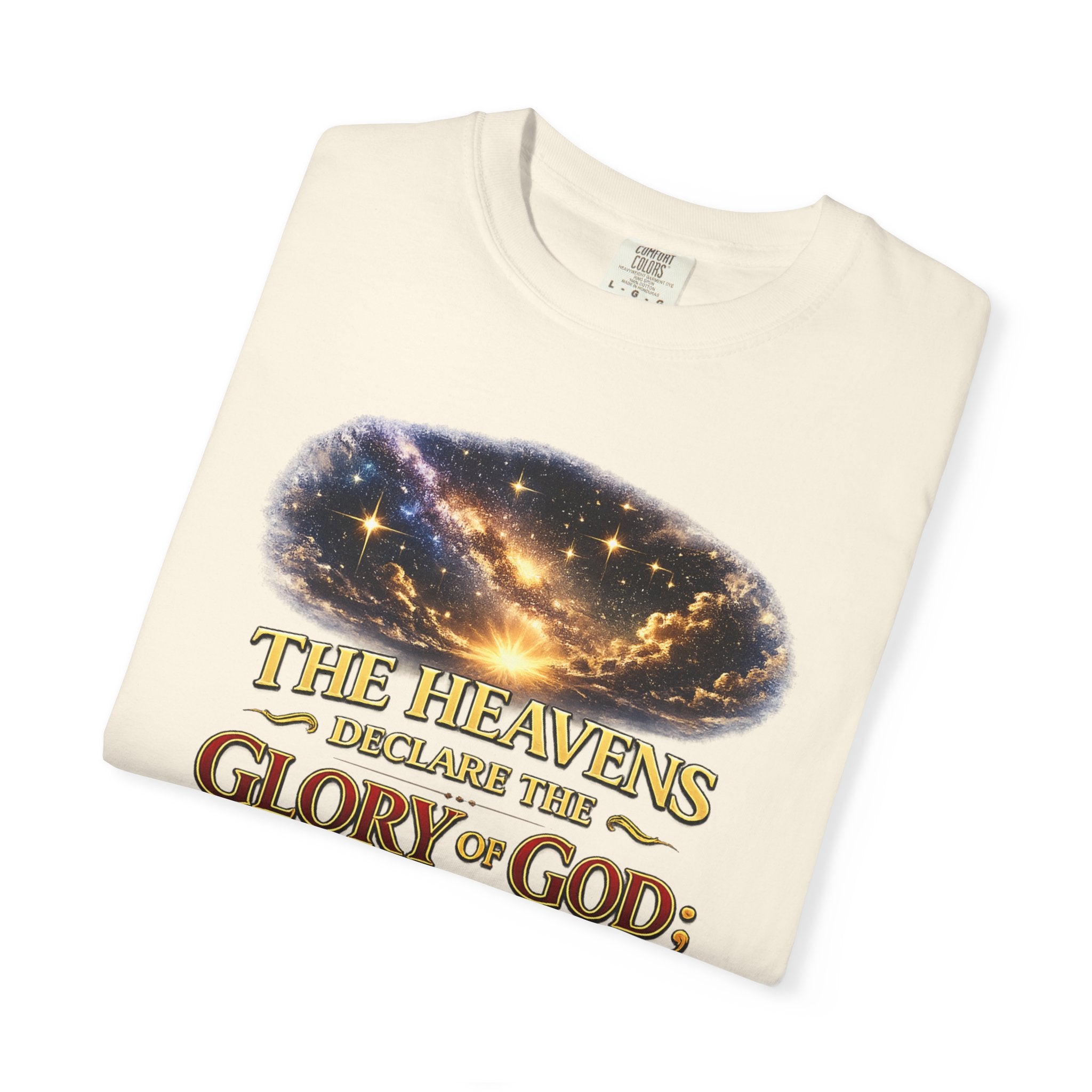 Psalm 19 'The Heavens Declare the Glory of God' T-Shirt