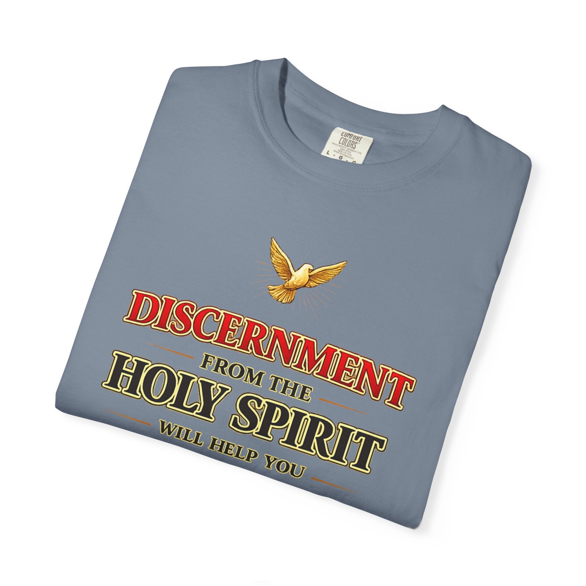 Discernment from the Holy Spirit T-Shirt — Proverbs 3:5-6 Christian Faith Tee