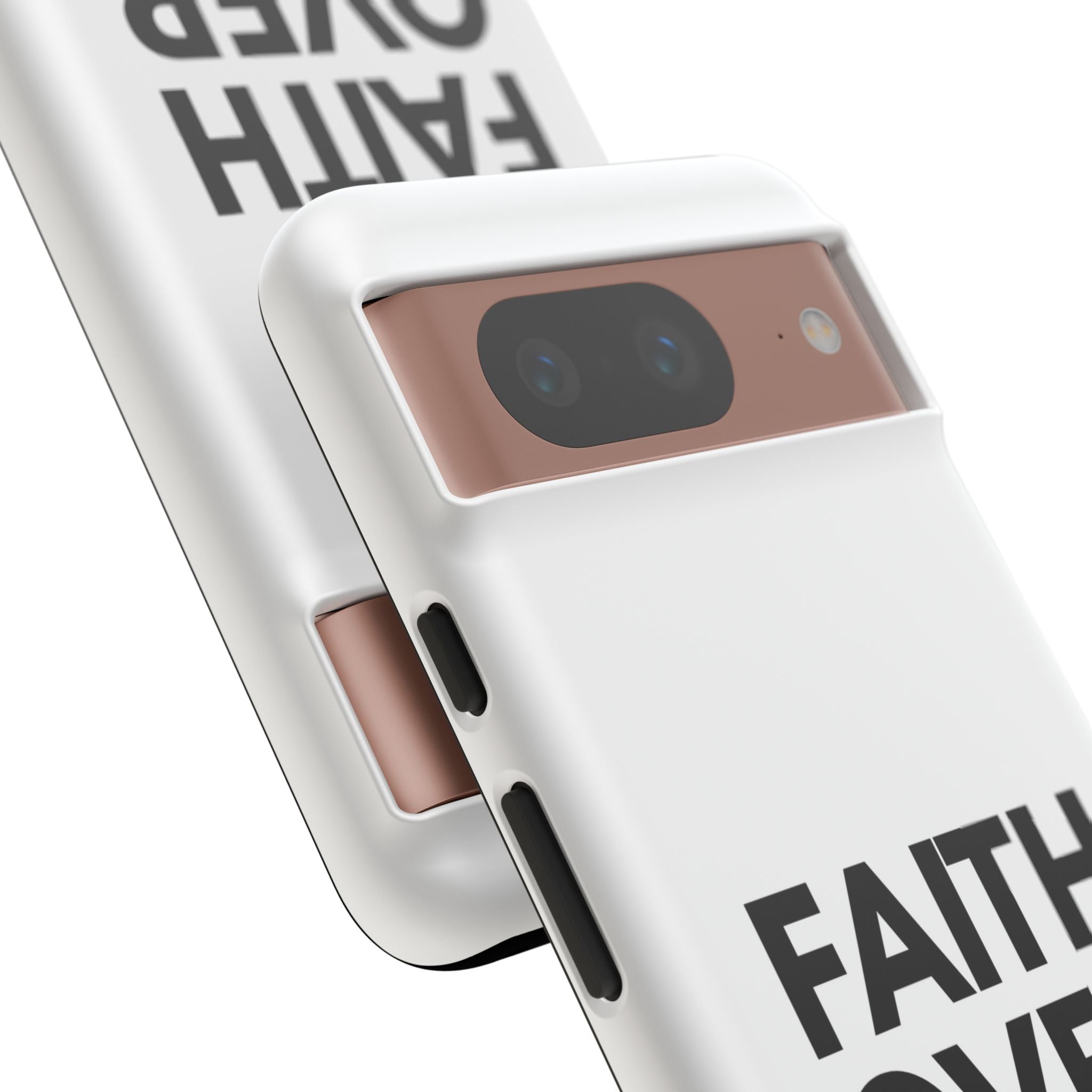 Faith Over Fear Phone Case — Inspirational Christian Protective Cover