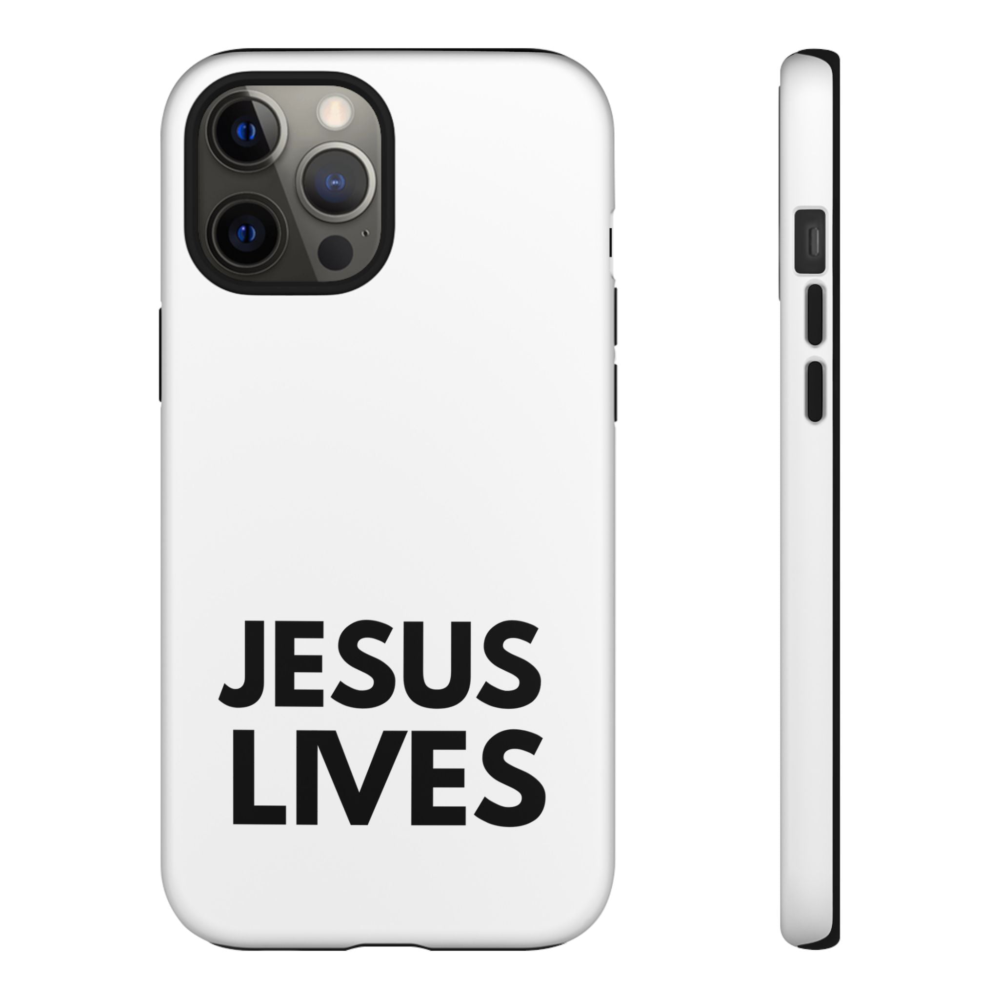 Jesus Lives Phone Case — Christian Faith Protective Phone Cover
