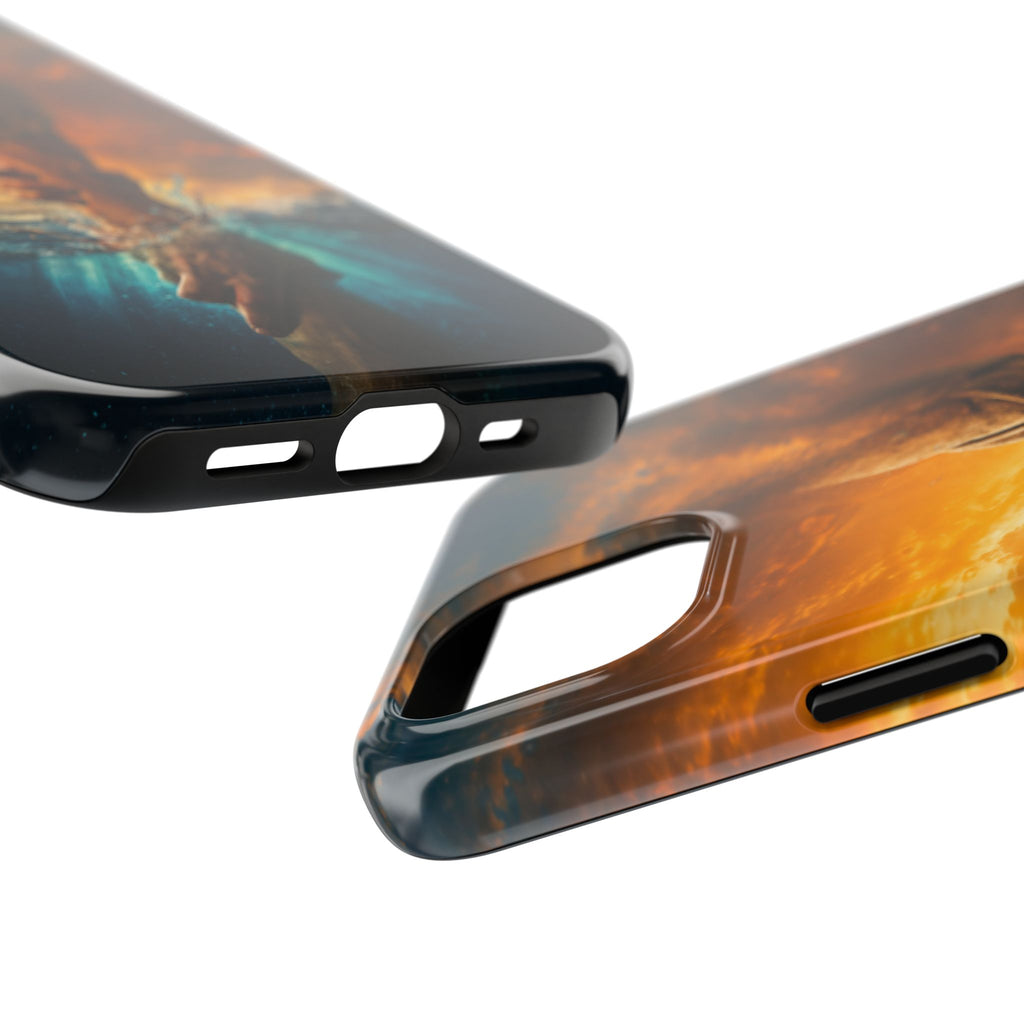 Phone Case — 'He Will Lift You' Inspirational Rescue Design