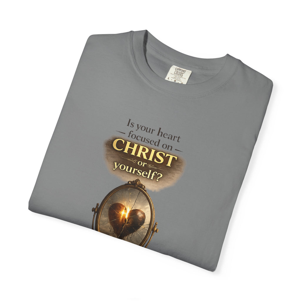 Christian Mirror T-Shirt — "Be Christ Yourself" Inspirational Faith Tee