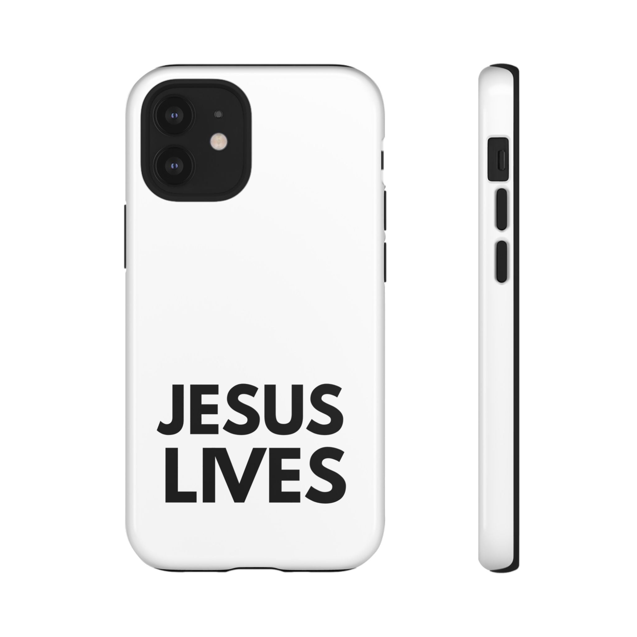 Jesus Lives Phone Case — Christian Faith Protective Phone Cover