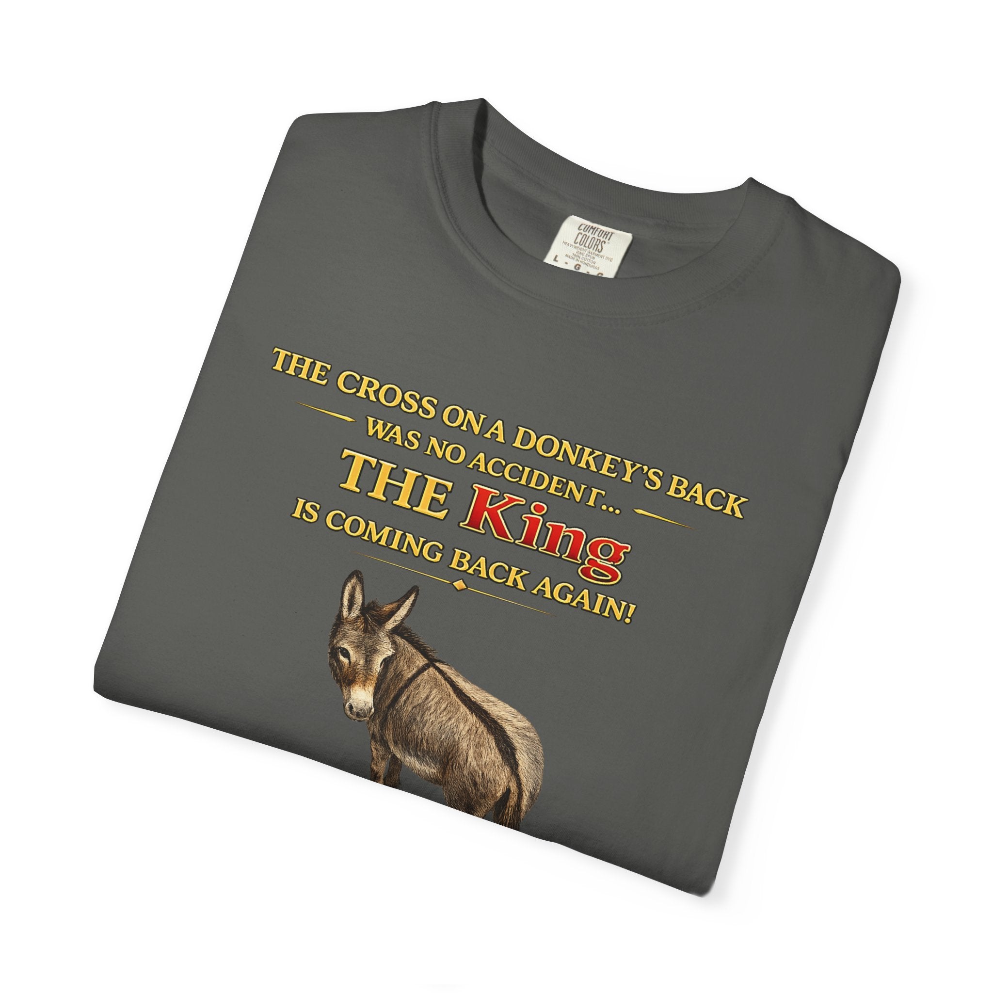 Donkey King T-Shirt — "The King" Vintage Donkey Graphic Tee