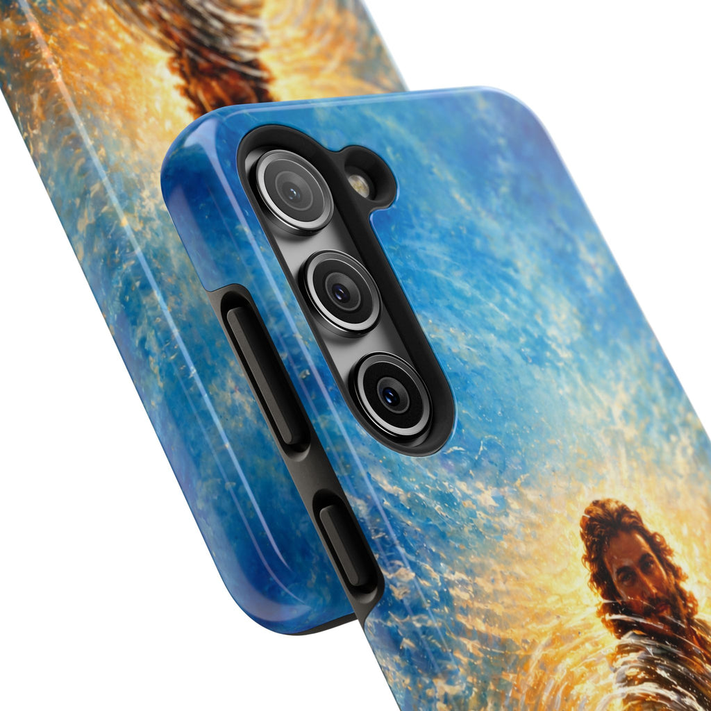 Phone Case — Inspirational Jesus Reach Design, Protective Tough Christian iPhone Cover