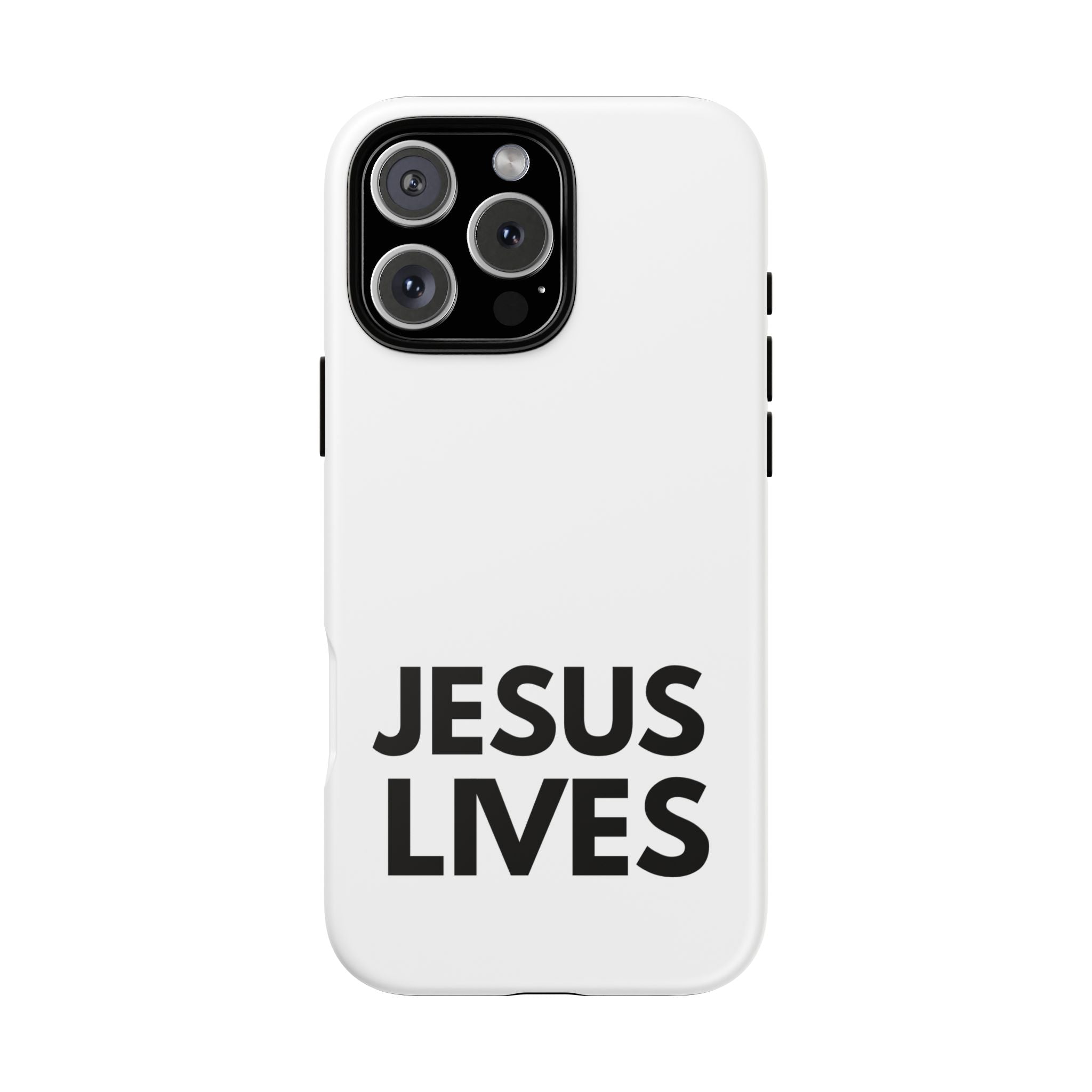 Jesus Lives Phone Case — Christian Faith Protective Phone Cover
