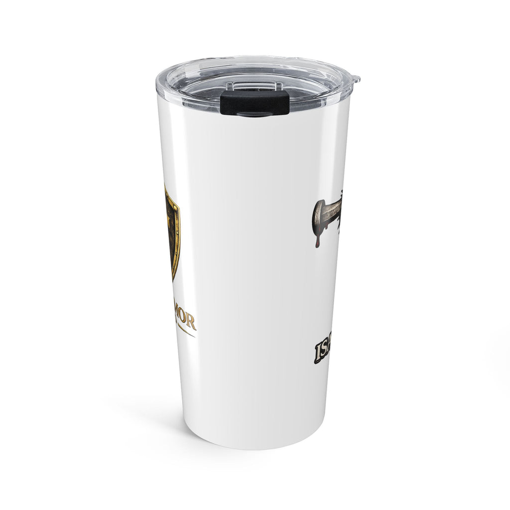 20oz Viking Shield Tumbler — Battle Axe & Shield Insulated Travel Cup