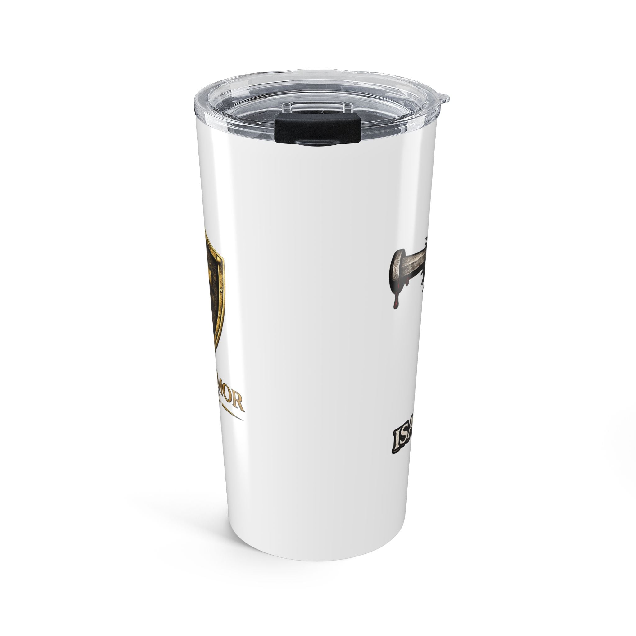 20oz Viking Shield Tumbler — Battle Axe & Shield Insulated Travel Cup