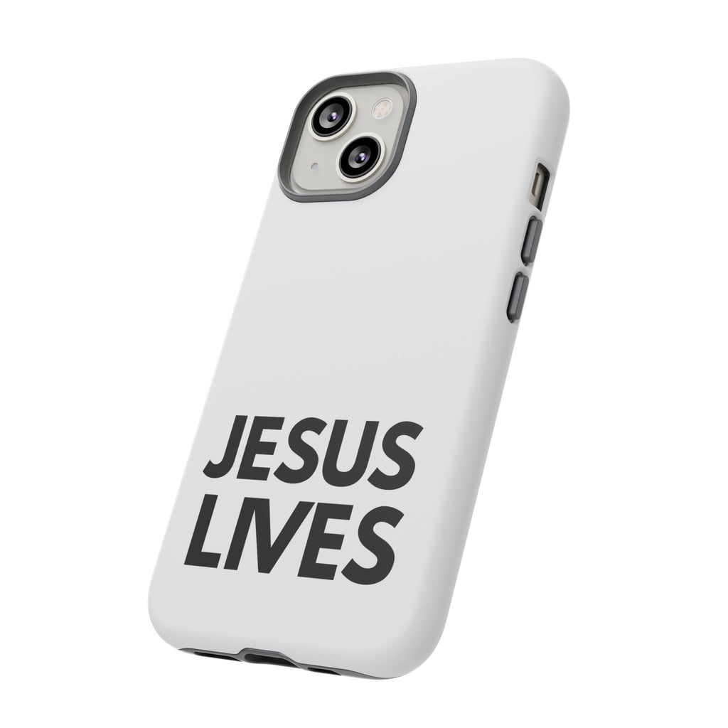 Jesus Lives Phone Case — Christian Faith Protective Phone Cover