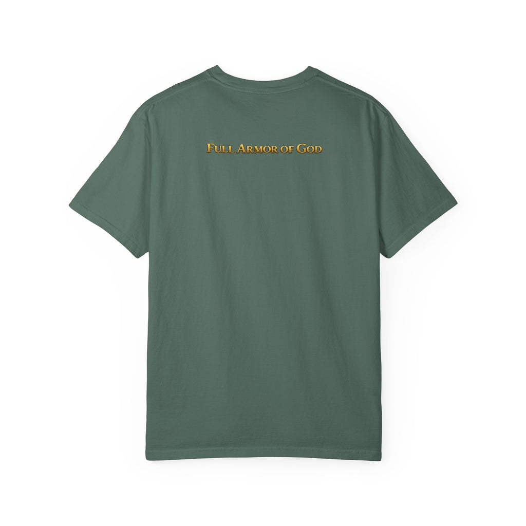 Christian Lantern T-Shirt — "Keep Your Lamp Full of Oil" Scripture Tee