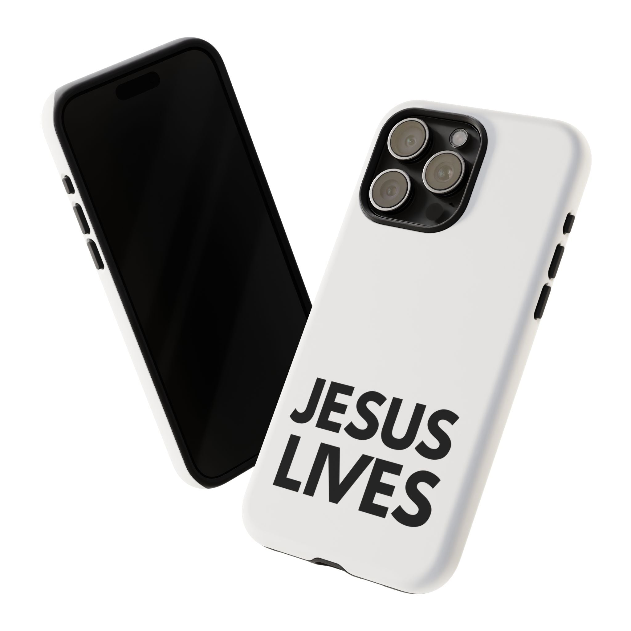 Jesus Lives Phone Case — Christian Faith Protective Phone Cover