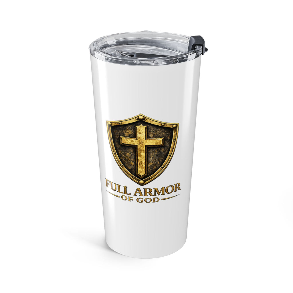 20oz Viking Shield Tumbler — Battle Axe & Shield Insulated Travel Cup